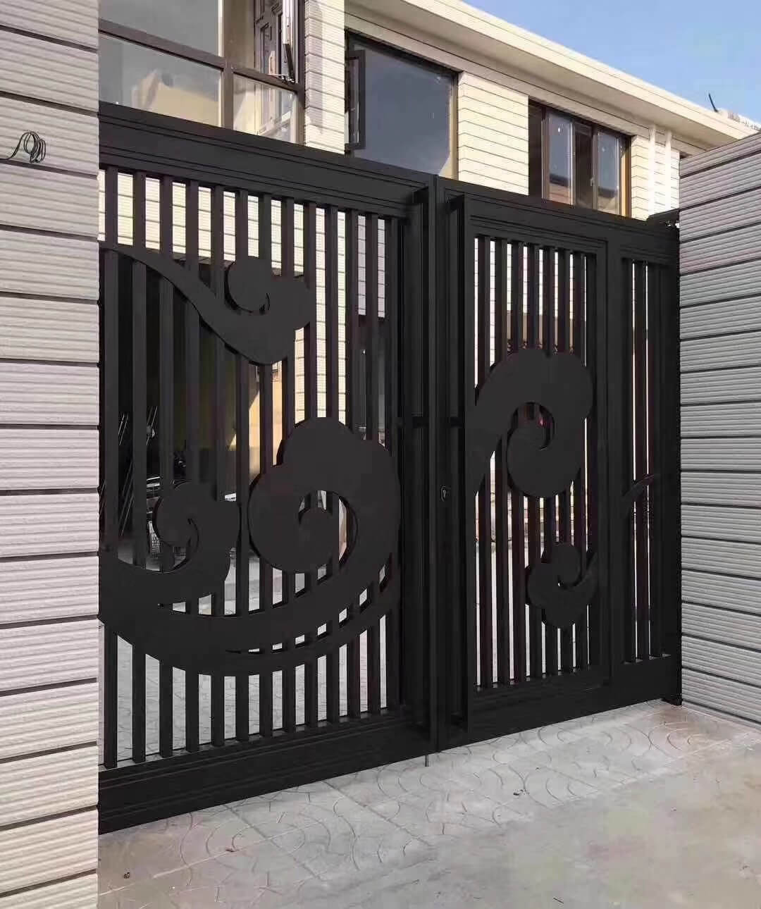 Aluminum art door